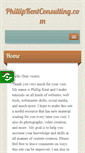 Mobile Screenshot of phillipkentconsulting.com