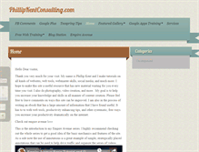 Tablet Screenshot of phillipkentconsulting.com